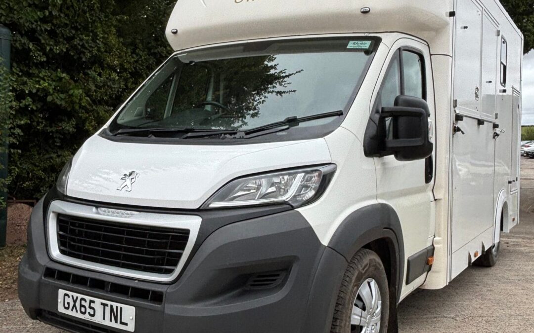 4.5 ton 2 horse Peugeot Boxer £26,000 SOLD